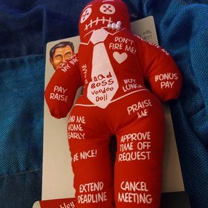 Bad Boss Voodoo Doll NWT